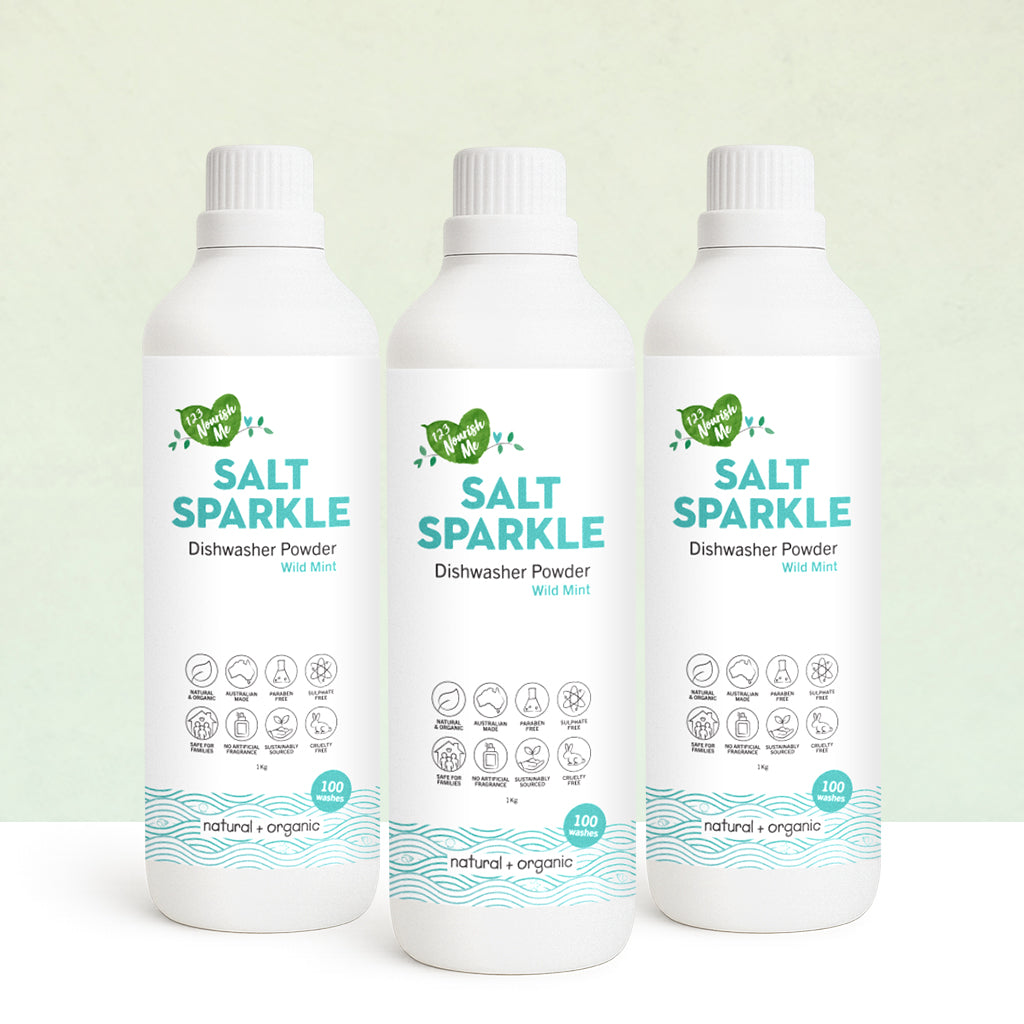 Salt Sparkle Trio - Wild Mint