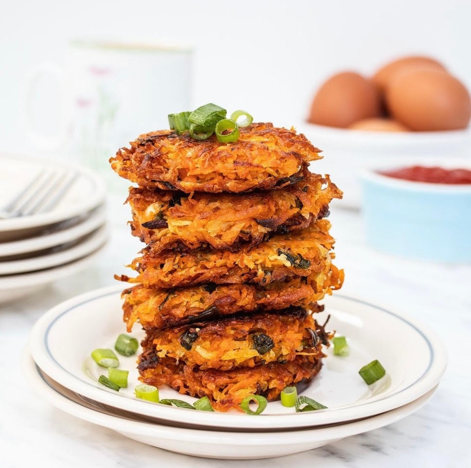 Nourish Me Sweet Potato Hash Browns