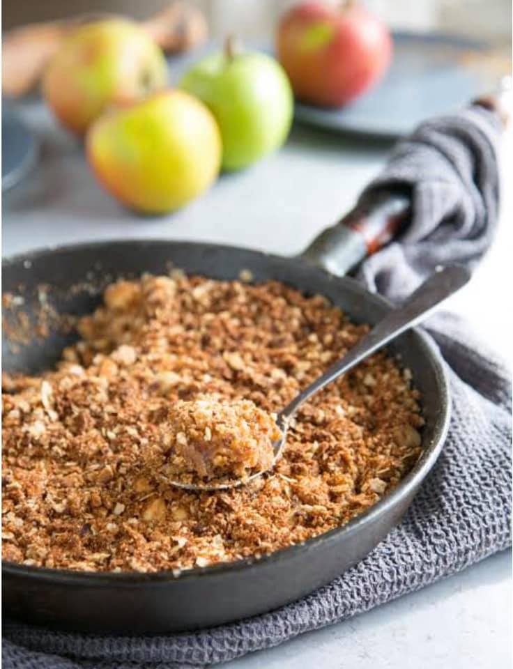 Nourish Me Apple Crumble