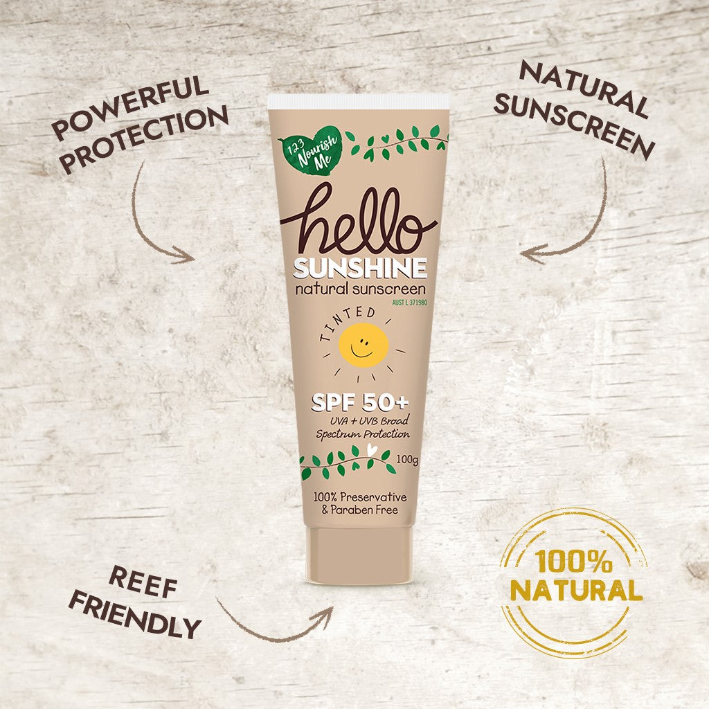 Hello Sunshine Natural Sunscreen - Tinted